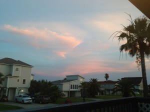 Sunset from the Deck